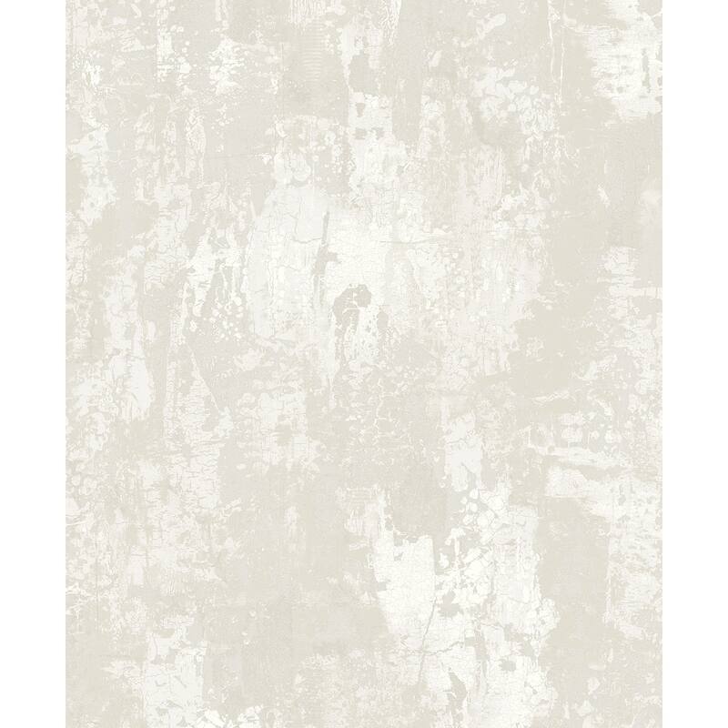 Seabrook Designs Nymera Faux Non-Woven Unpasted Wallpaper - 20.9 in W x 33 ft. L - Moon