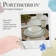 preview thumbnail 29 of 27, Portmeirion Set of 4 Potters Brushstroke Oatmeal Bowls - 6.5" (D) x 2" (H)