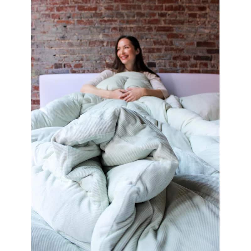 Fatter than Fat® - Coma Inducer® Oversized Comforter Set - Ice Flow