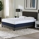 preview thumbnail 3 of 4, Comfort Tech 3" Foam and Fiber Mattress Topper Featuring Serene Foam