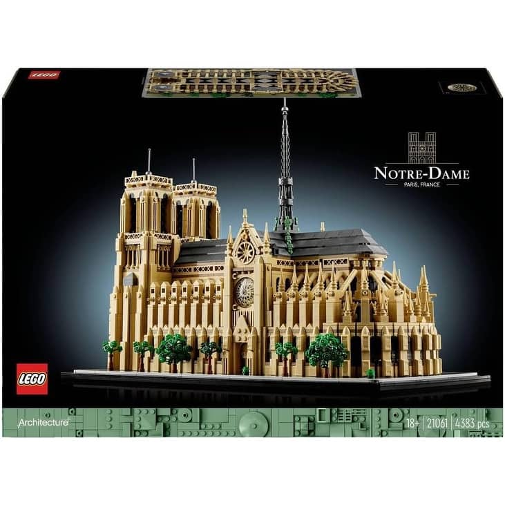 Architecture Notre Dame de Paris Building Set, 4383 Parts, Age 18+