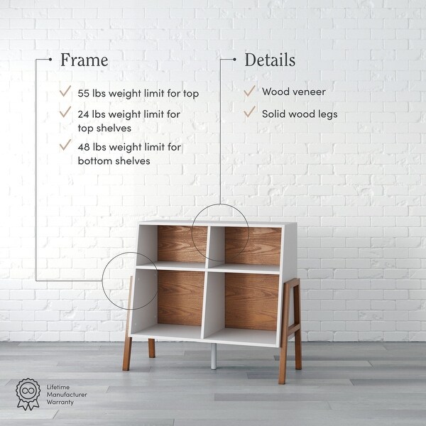 Telos 4-Cube Storage Organizer or TV Stand - Bed Bath & Beyond