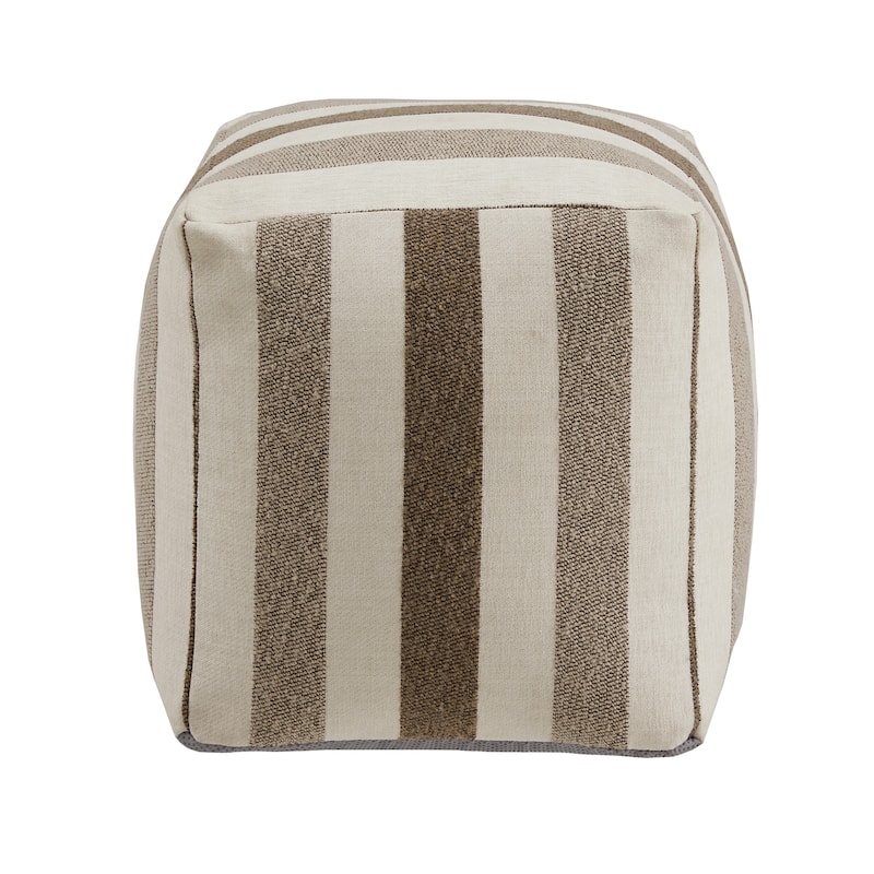 Brunico Upholstered Square Pouf Ottoman by iNSPIRE Q Bold