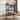 Kitchen Island with Wine Rack, Rolling Kitchen Cart, Grey Bar Microwave Stand Wine Rack Table