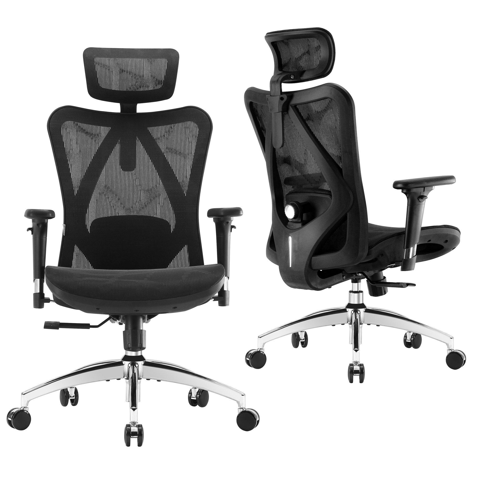 TygerClaw Ergonomic High Back Mesh Office Chair with Headrest Bed Bath Beyond 37497567