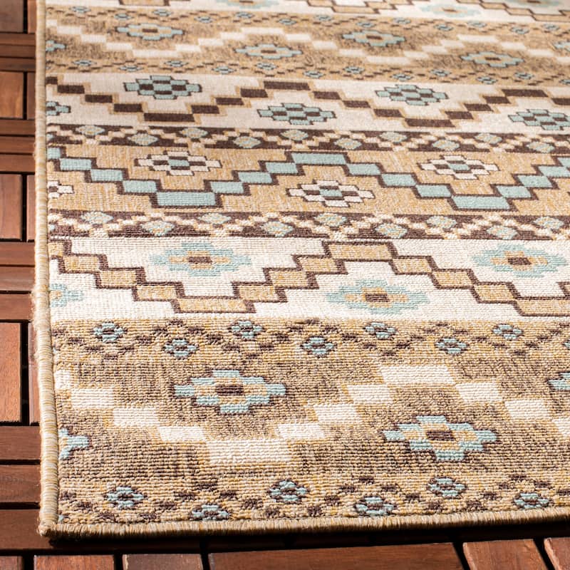 SAFAVIEH Veranda Rudy Indoor/ Outdoor Waterproof Patio Backyard Rug