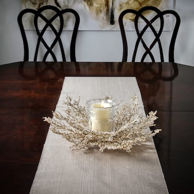 16" Premium Ice Spray With Hurricane Centerpiece