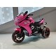 preview thumbnail 25 of 23, Futuristic 12V Ride-On Motorcycle for Kids with LED Wheels, Engine Sounds, and USB Music
