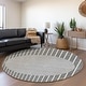 preview thumbnail 113 of 132, Premium Washable Super Soft Modern Zen Mayfield Rug Gray - 8' x 8'