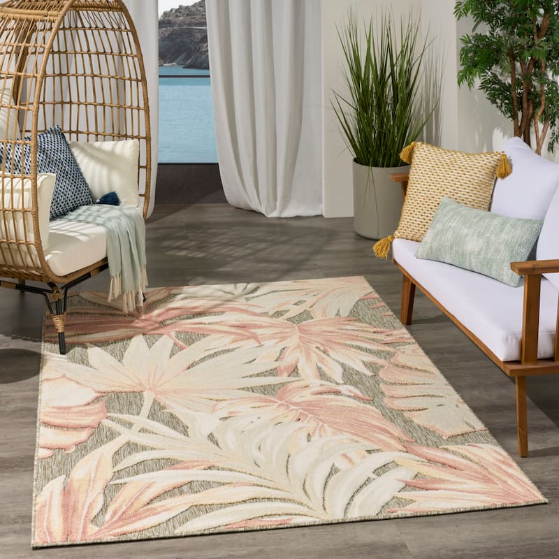 Nourison Aloha Indoor/Outdoor Nature Area Rug
