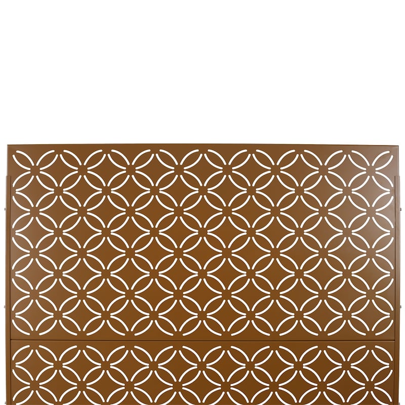 Outdoor & Indoor Freestanding Decorative Privacy Screen Privacy Screen