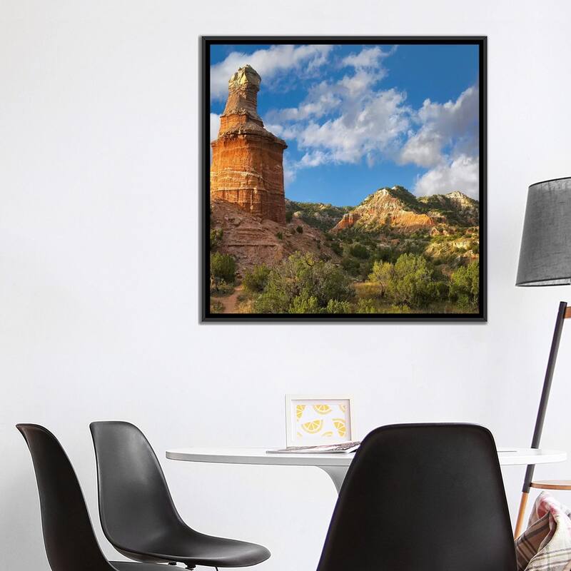iCanvas "Lighthouse, Palo Duro Canyon State Park, Texas Panhandle, High Plains, Texas" by Tim Fitzharris Framed Canvas Print