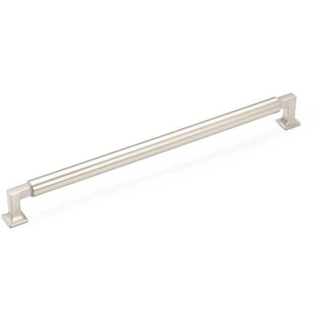 Schaub and Company Haniburton 15" Center to Center Urban Modern Handle - Satin Nickel