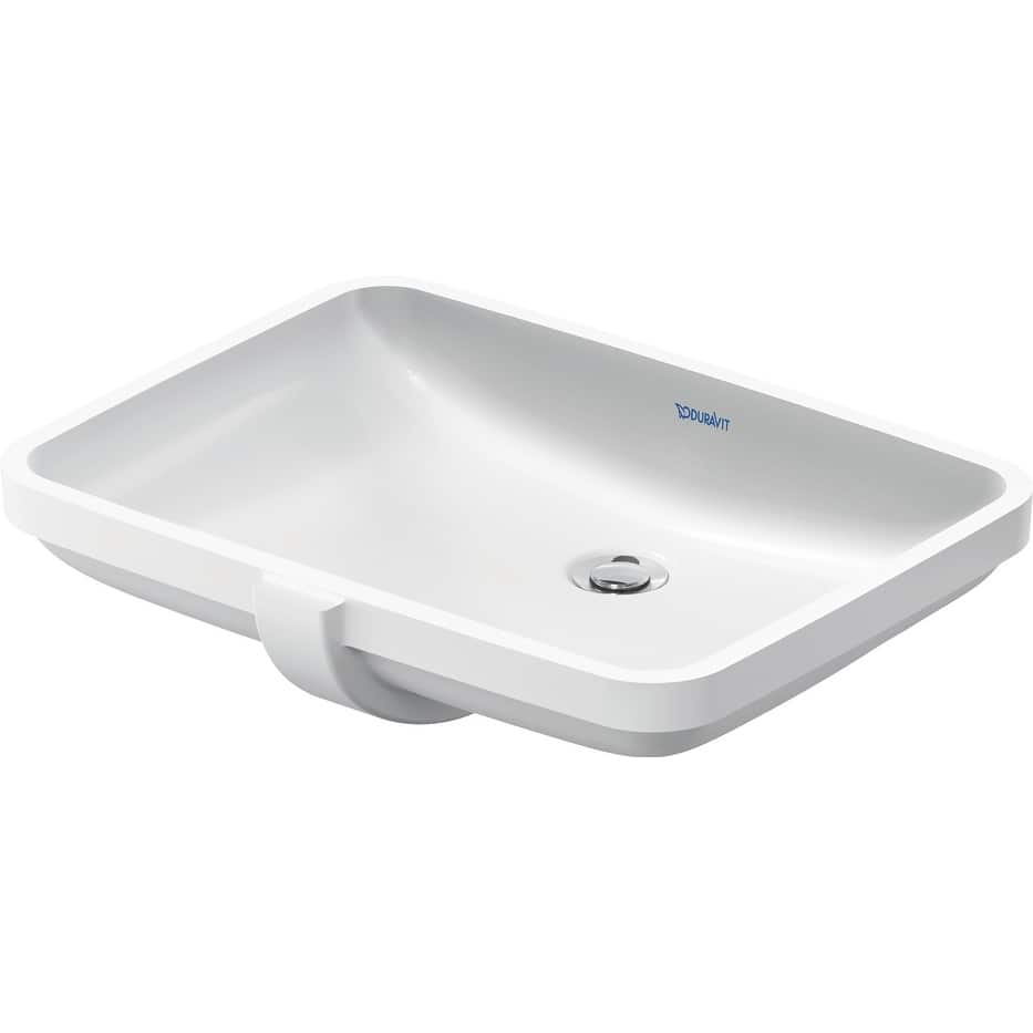 Duravit 039555 Duravit No.1 23" Rectangular Ceramic Undermount