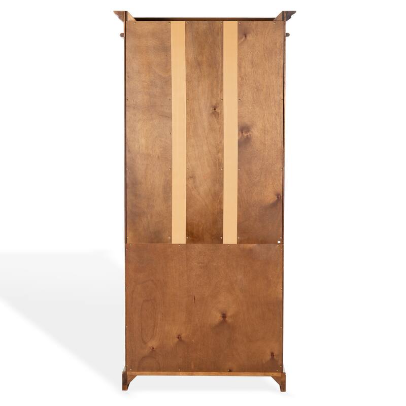 SAFAVIEH Couture Francesco 4-Shelf Wood Bookcase - 36"W x 17"D x 76"H