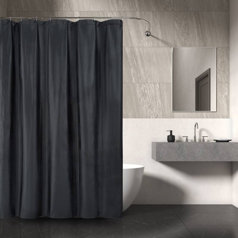 Valencia Shower Curtain - Black