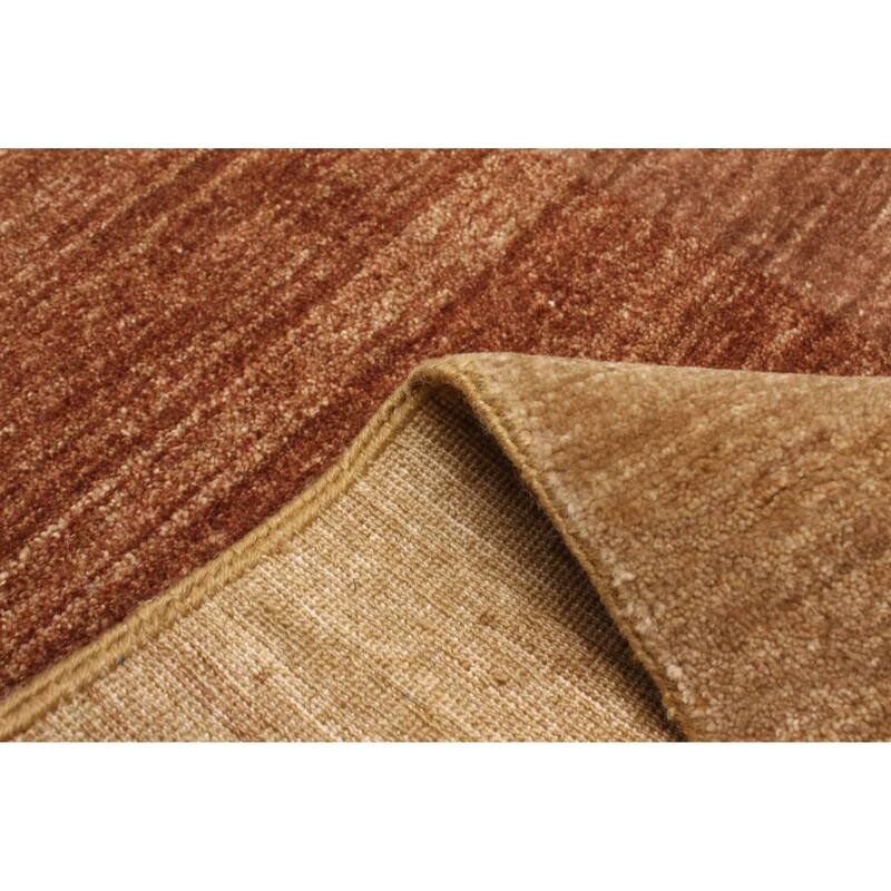 ECARPETGALLERY Hand-knotted Peshawar Ziegler Brown Wool Rug - 9'2 x 12'4