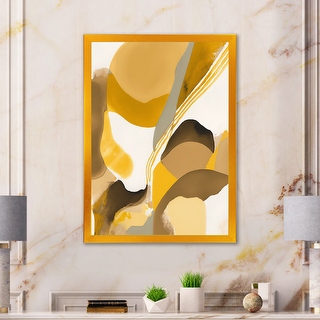 YELLOW！キャンバスアート Designart 