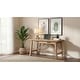 preview thumbnail 1 of 13, Fabian 54-inch 2-drawer Computer Writing Desk Distressed Light Brown Distressed Light Brown