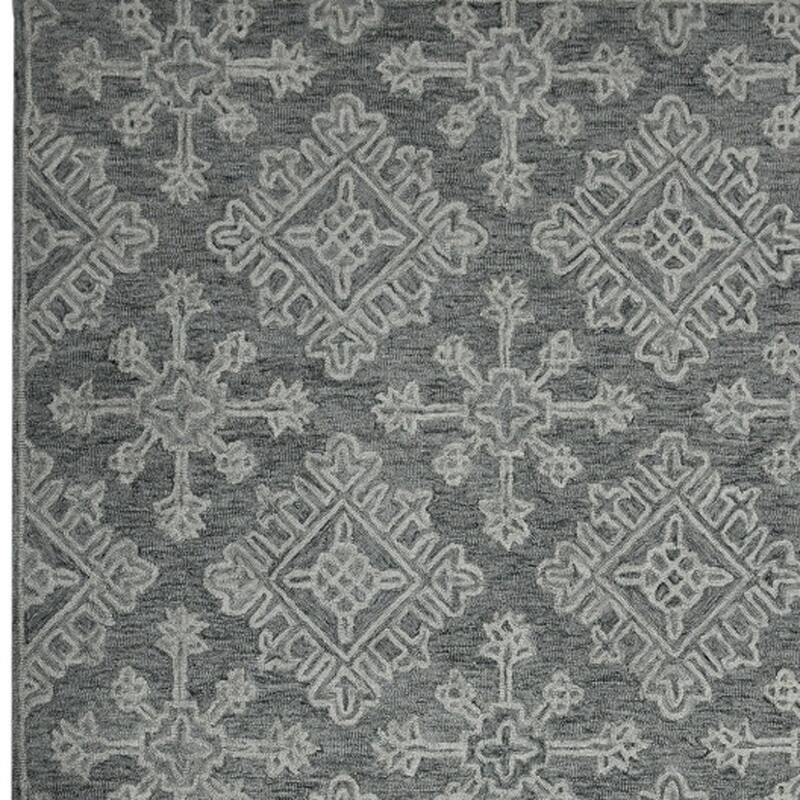 HomeRoots Oriental Transitional Rectangle Area Rug