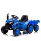 preview thumbnail 67 of 98, 12V Kids Ride-On Car with Bluetooth, Safety Belt, Removable Basket, and Anti-Slip Tires