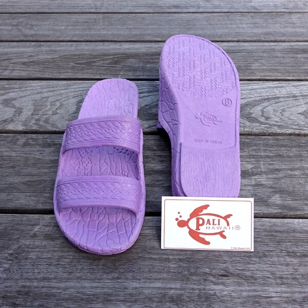 Pali Hawaii Jandals PURPLE with Certificate of Authenticity