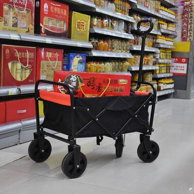 Folding Wagon Garden Shopping Beach Cart