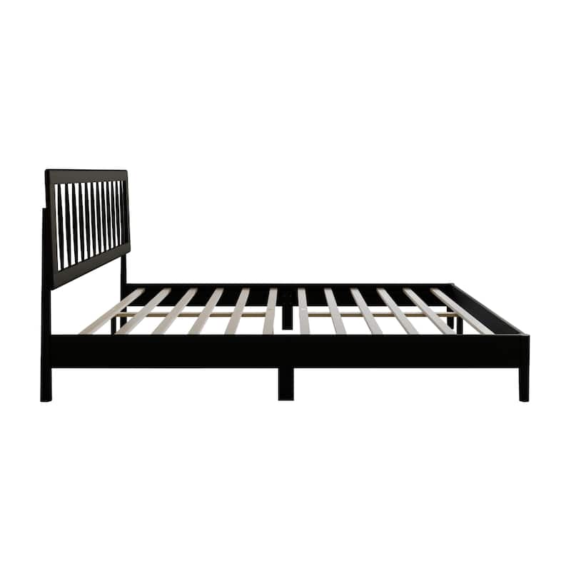 Clayfell Galena Wood Platform Bed