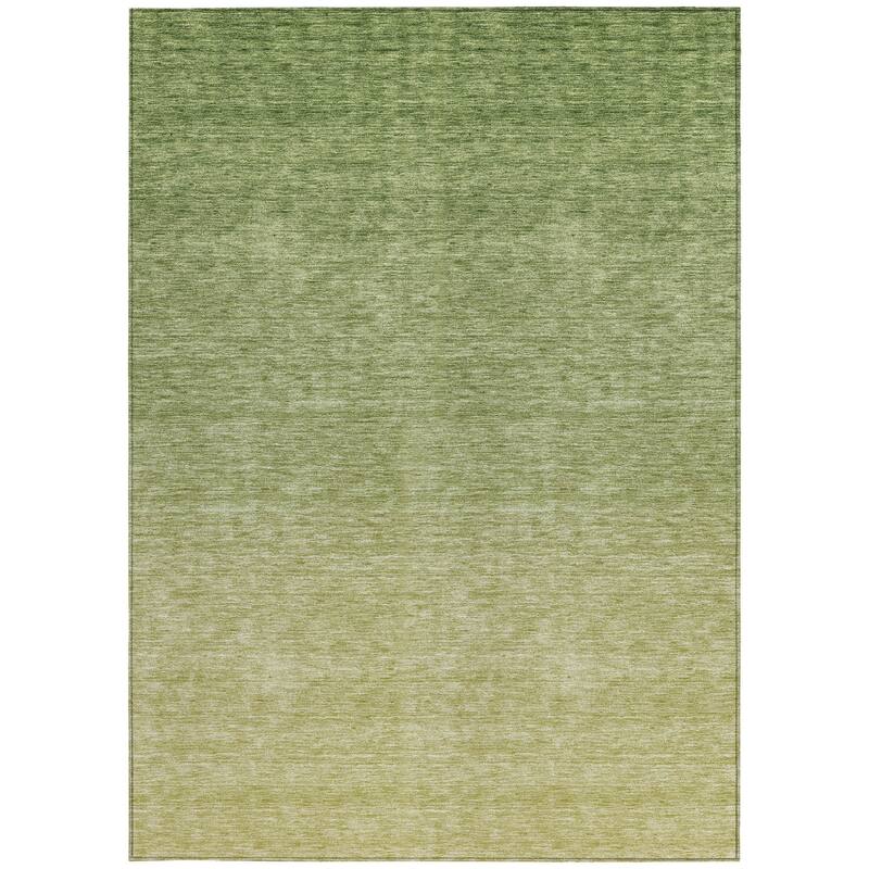 HomeRoots Ombre Transitional Rectangle Outdoor Rug