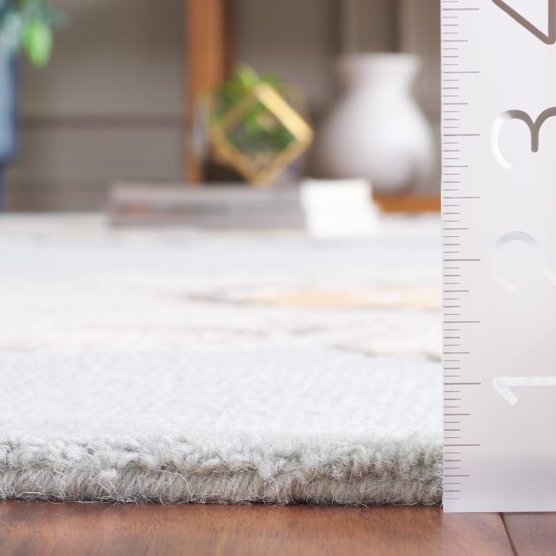 SAFAVIEH Handmade Jardin Garnette Country Wool Rug