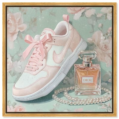 Petite and Cute Sneaker Canvas by Art Remedy