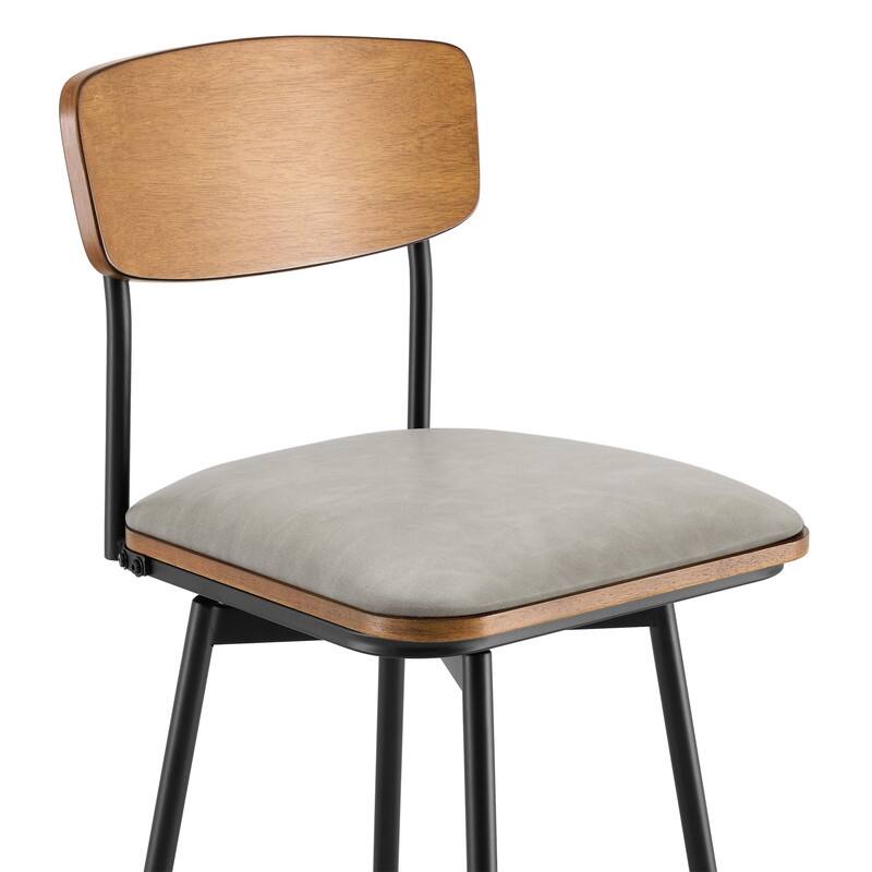 Spruce & Spring Claire Swivel Counter Height Bar Stool Set