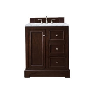 James Martin Vanities De Soto 30" Single Vanity, Burnished Mahogany