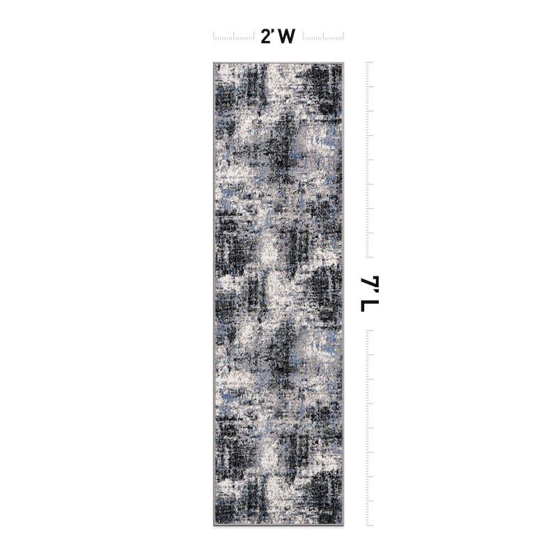 World Rug Gallery Adare Contemporary Abstract Area Rug