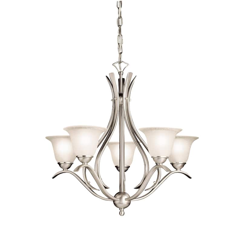 Kichler Lighting Dover 5-light Brushed Nickel Chandelier