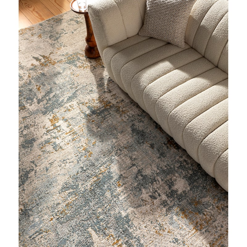 Livabliss Mid-Century Modern Dresden Diamond Area Rug