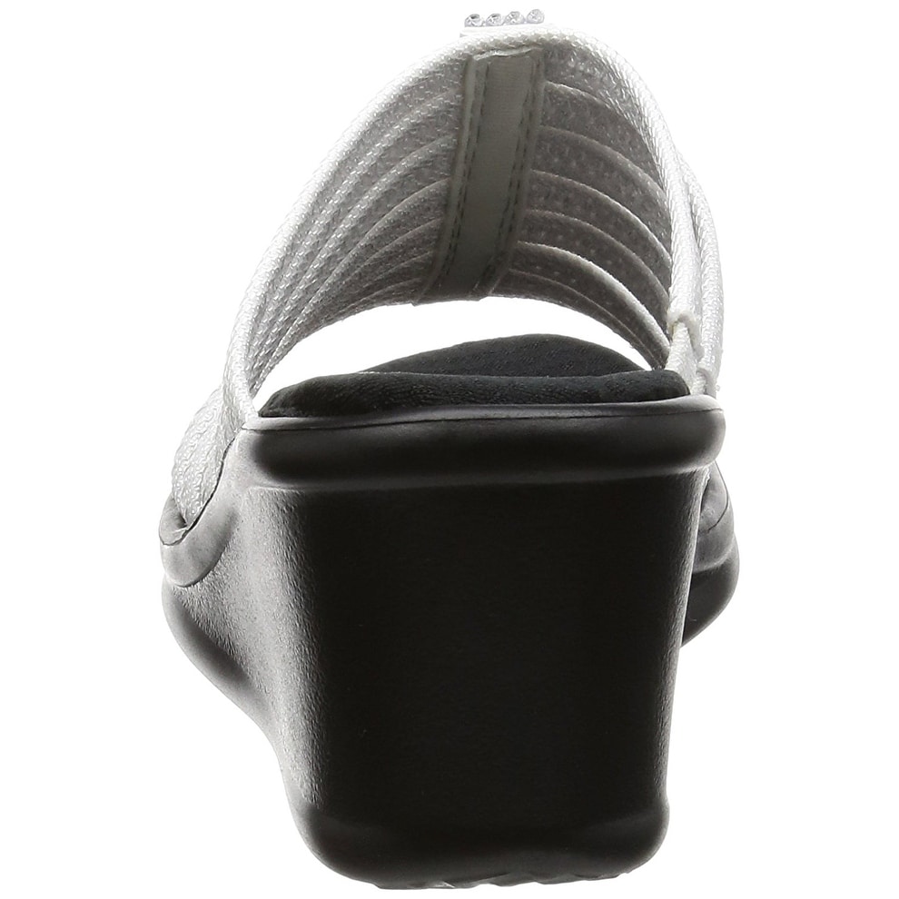 skechers cali women's rumblers hot shot wedge sandal