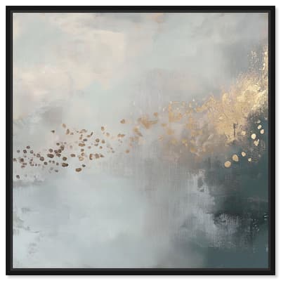 Silvered Hues and Gold I Canvas by Art Remedy