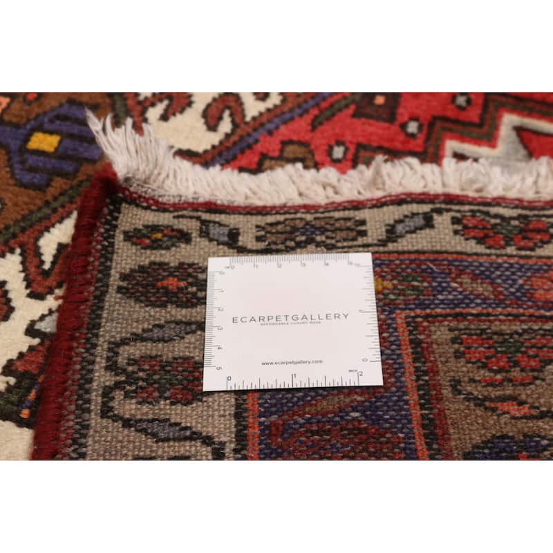 ECARPETGALLERY Hand-knotted Andelz Cream Wool Rug - 3'4 x 4'11