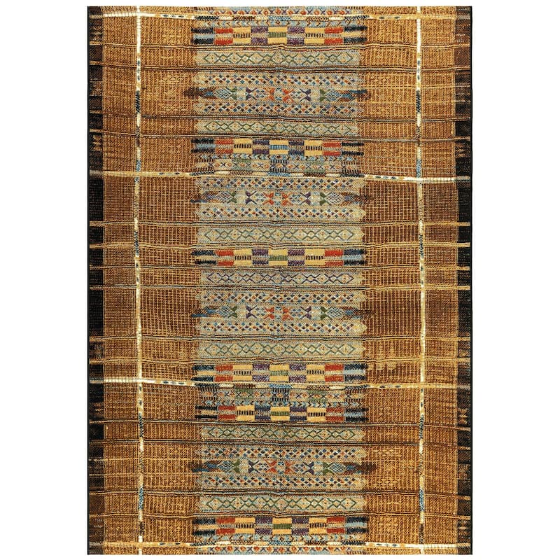 Liora Manne Marina Tribal Stripe Indoor/Outdoor Rug