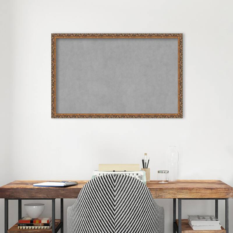 Amanti Art Antique Bronze Framed Magnetic Board
