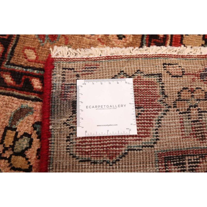 ECARPETGALLERY Hand-knotted Andelz Red Wool Rug - 3'11 x 6'4