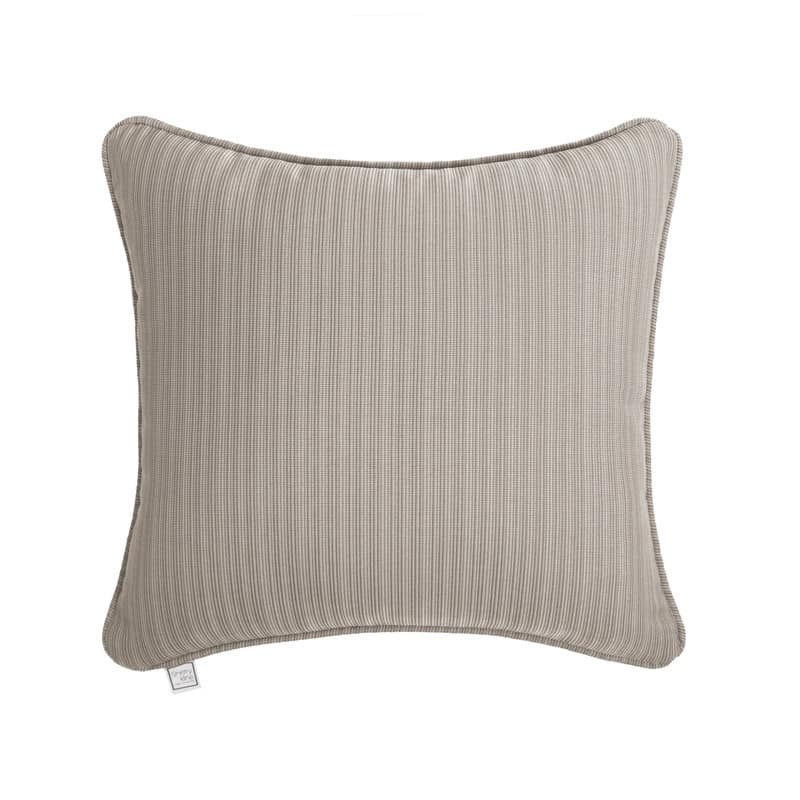 Sherry Kline Island Breeze Corded Indoor/Outdoor Pillows & Chaise Lounge - 18"x18" - Khaki