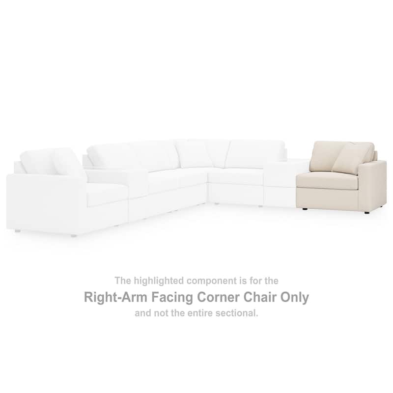 Signature Design by Ashley Modmax 4-Piece Sectional - 107" W x 75" D x 36" H