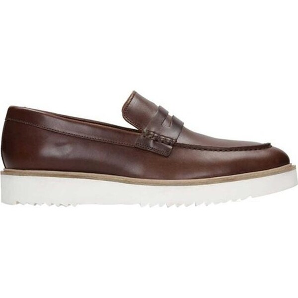 clarks penny loafers mens