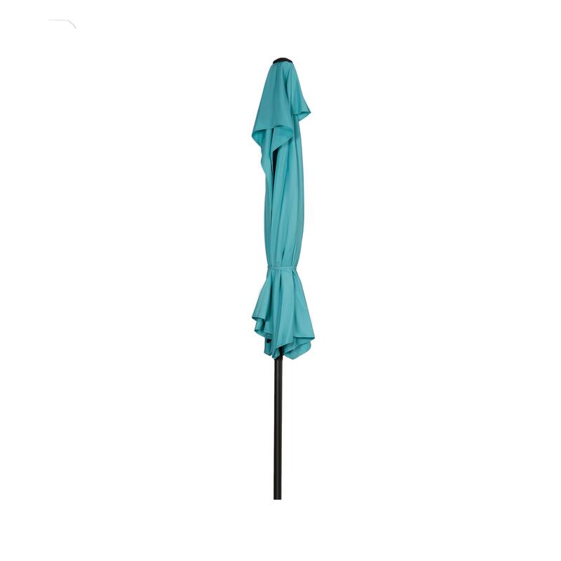 Merritt 9 Ft Half Market Umbrella Included Base