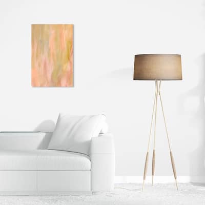 Wynwood Studio Canvas Abstract Telar Brown and Ochre Modern & Contemporary Wall Art Canvas Print