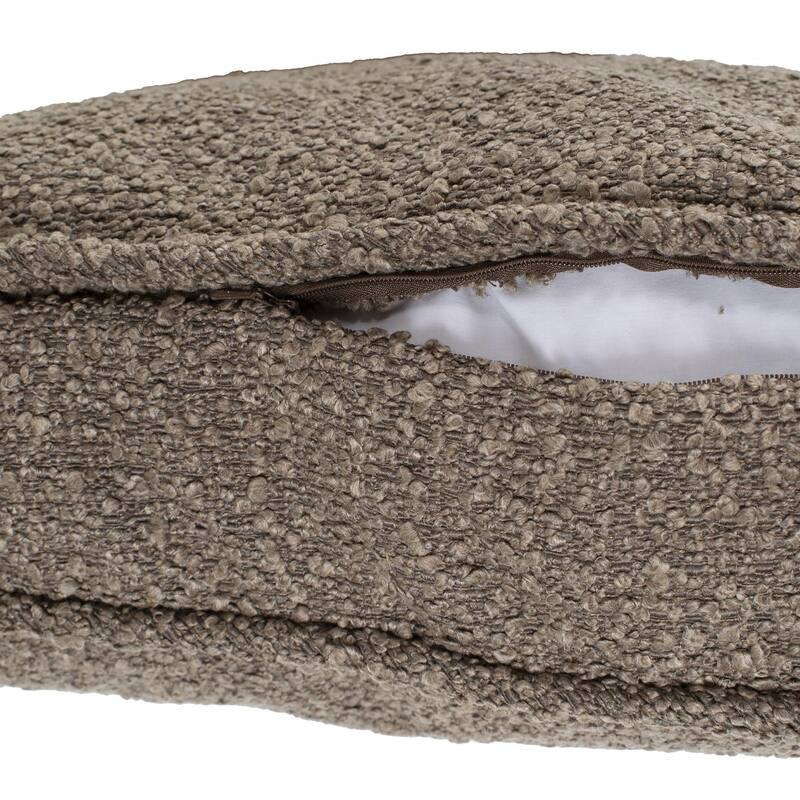 Allan Andrews 20 in. Gusseted Pillow Barbet Chocolate - Down Insert