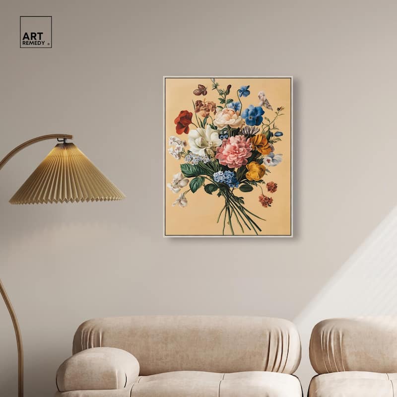 Floral Fiesta Canvas by Art Remedy