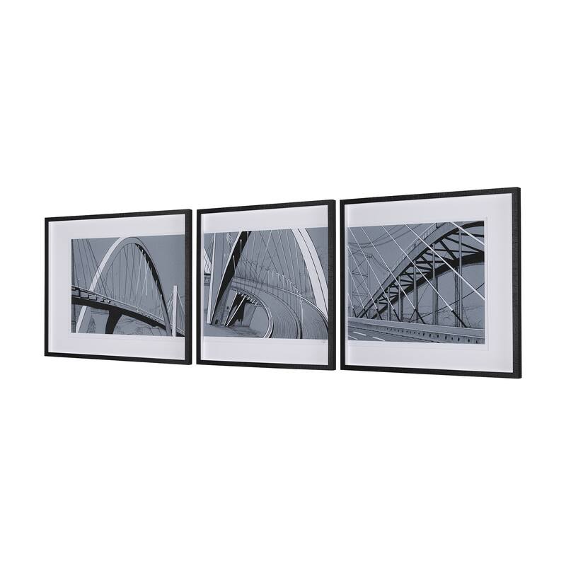 Bridge (Set of 3) Framed Art Print